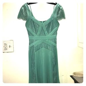 BCBG Maxazria size 2 light teal cocktail dress
